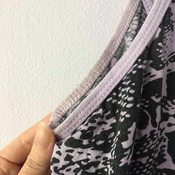 Wet Seal Purple Gradient Reptile Print Tank S - Picture 6 of 10